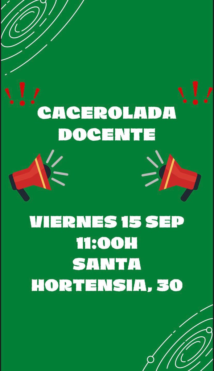 🍏Interinos Docentes en Lucha, Madrid🍏 tweet media