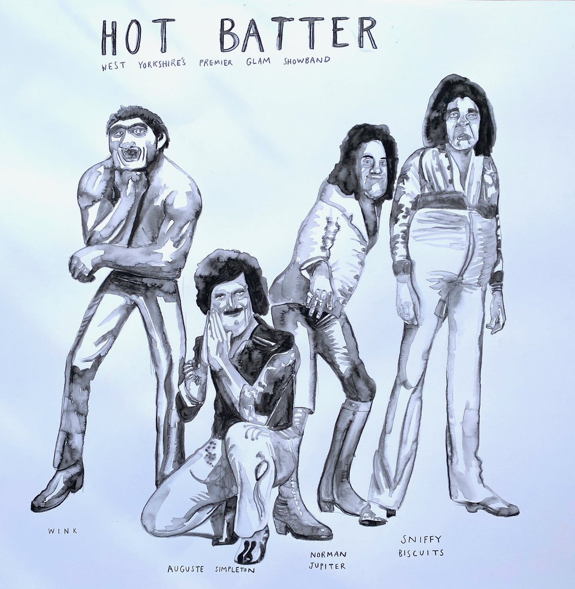 Hot batter, West Yorkshire’s Premier Glam showband.