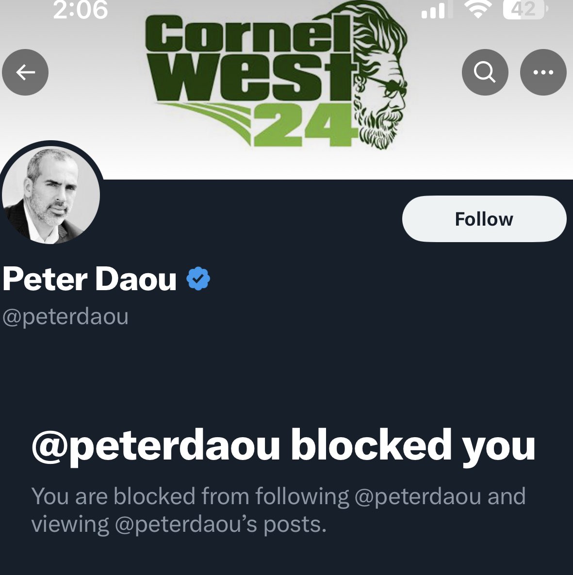 Uronlyhumanzoo's tweet image. Putin puppet @peterdaou shits on Biden all day long.