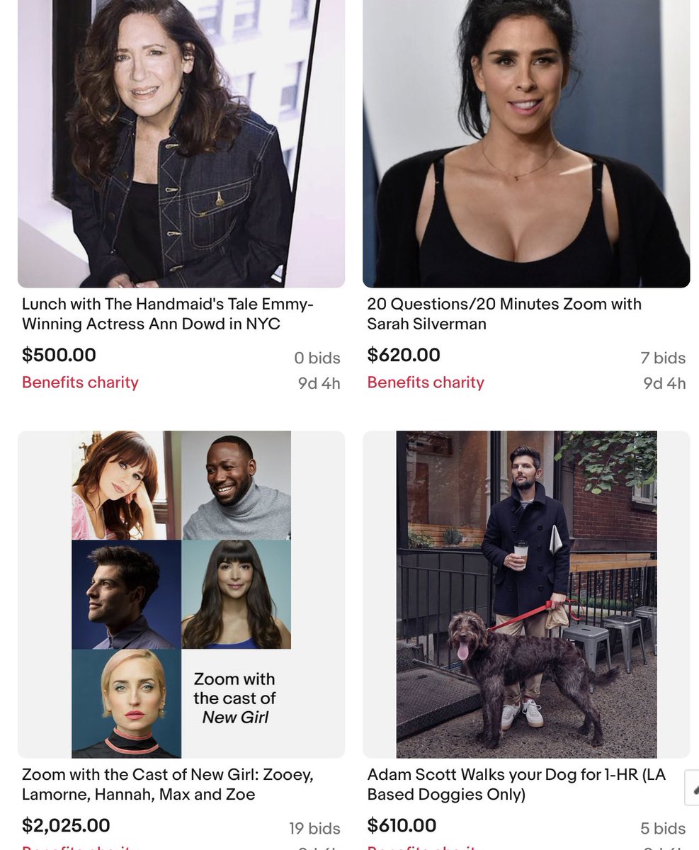 DiscussingFilm's tweet image. Actors, writers and directors are collaborating on a charity auction with proceeds going towards helping crew members whose healthcare benefits are currently at risk during the strike.

(Source: ebay.com/e/charity/tusc…)