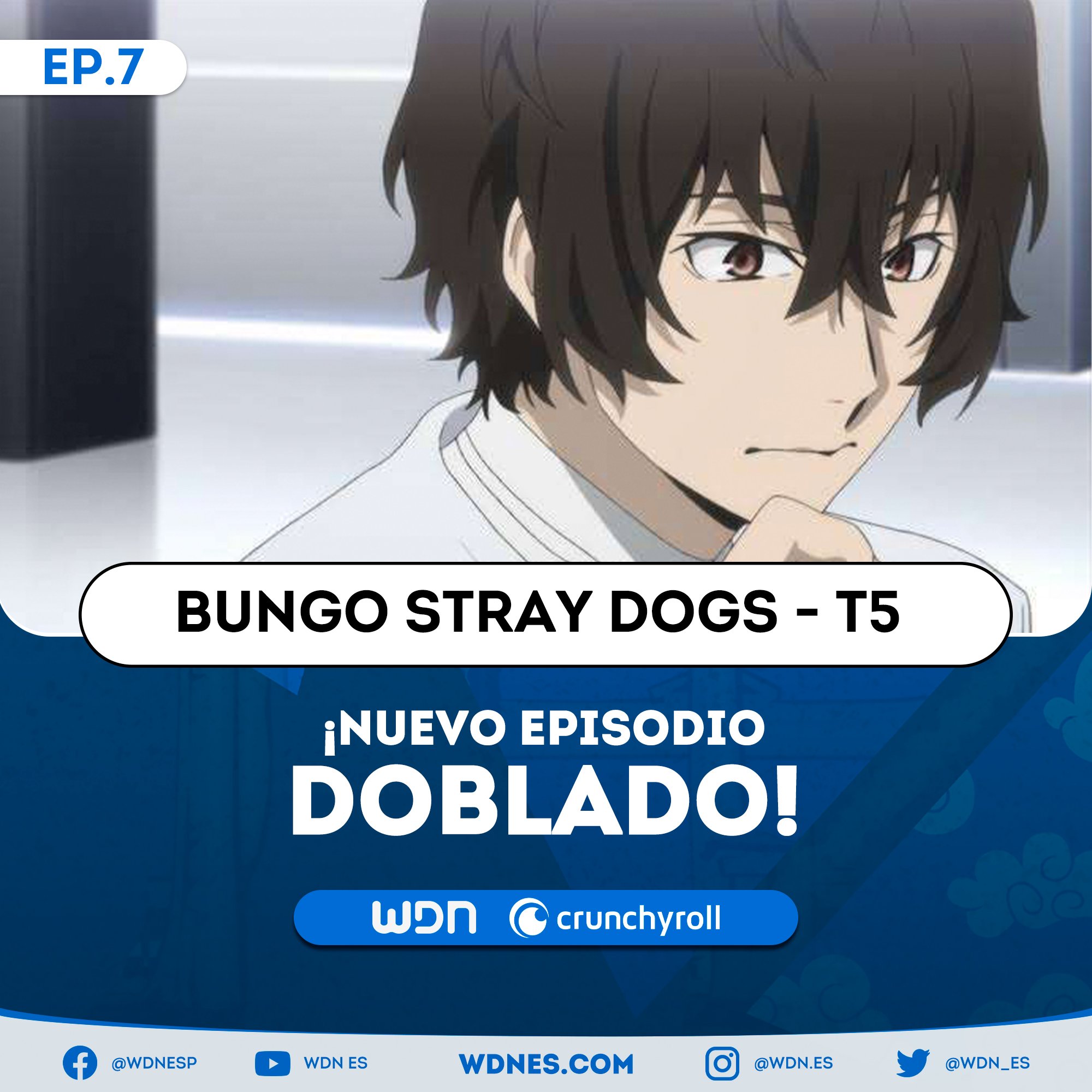 WDN - World Dubbing News on X: 🌻 NOVO EPISÓDIO DUBLADO DISPONÍVEL: ☀ Bungo  Stray Dogs S5 - Episódio 11 (Final) 🎉 🧡 Assista na Crunchyroll.   / X