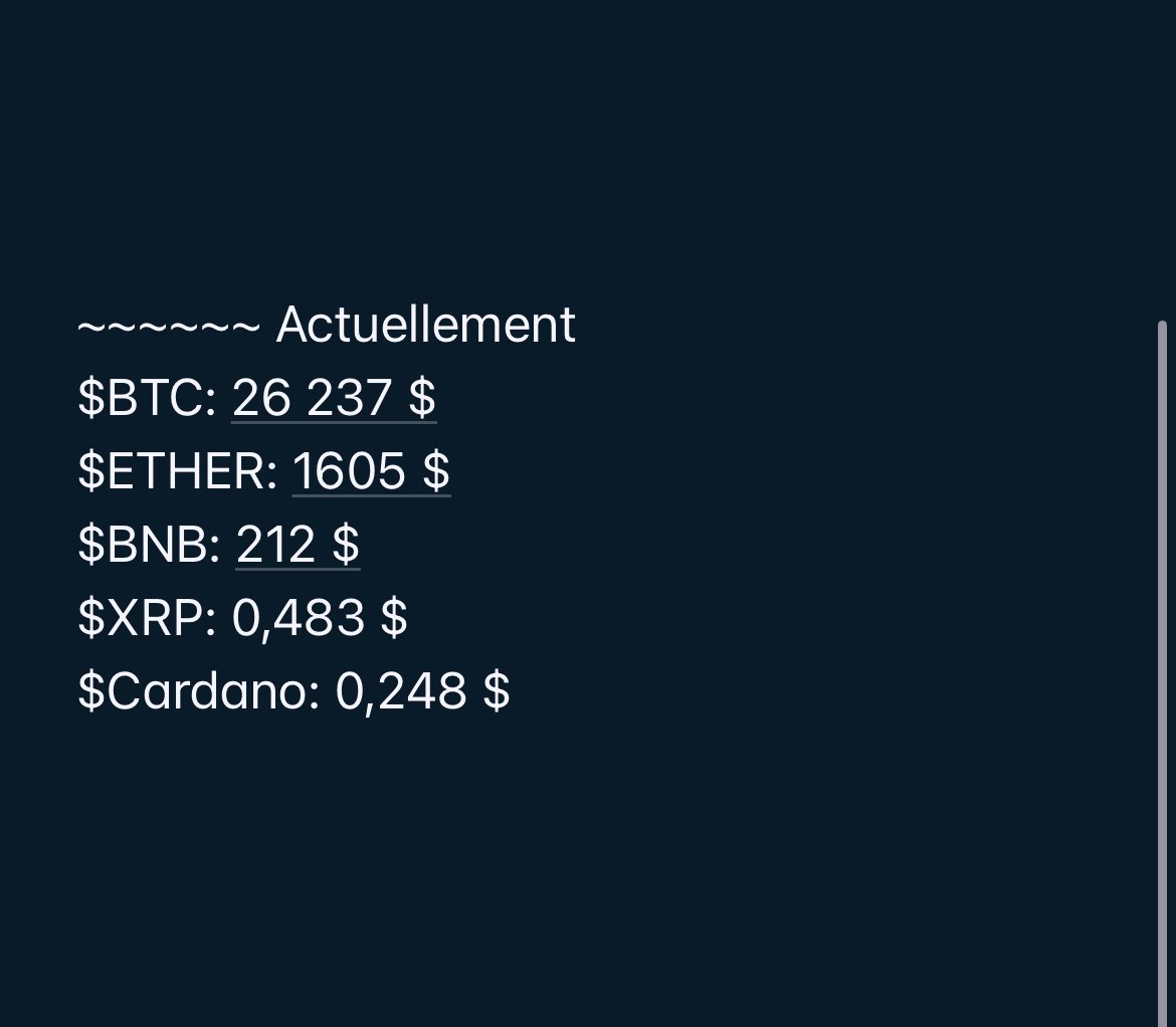 Mady3Dia's tweet photo. #XibaarCrypto de la journée du 13 Septembre 2023
#News #CryptoNews #Cryptos
#BTC #ETHER #BNB #XRP #ADA #FTX #Binance #Lazarus #SEC #opBNB #Ripple #CoinEx #Optimism #LayeZero https://t.co/DsJyGqOFtN