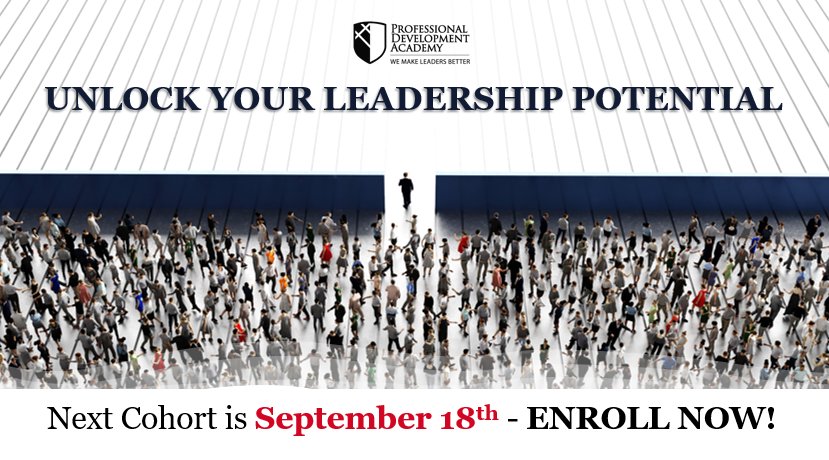 Don't miss this opportunity to unlock your full leadership potential and connect with like-minded individuals who are just as passionate about making a difference. Last call to enroll in our September cohorts – September 18th. Enroll now! pdaleadership.com