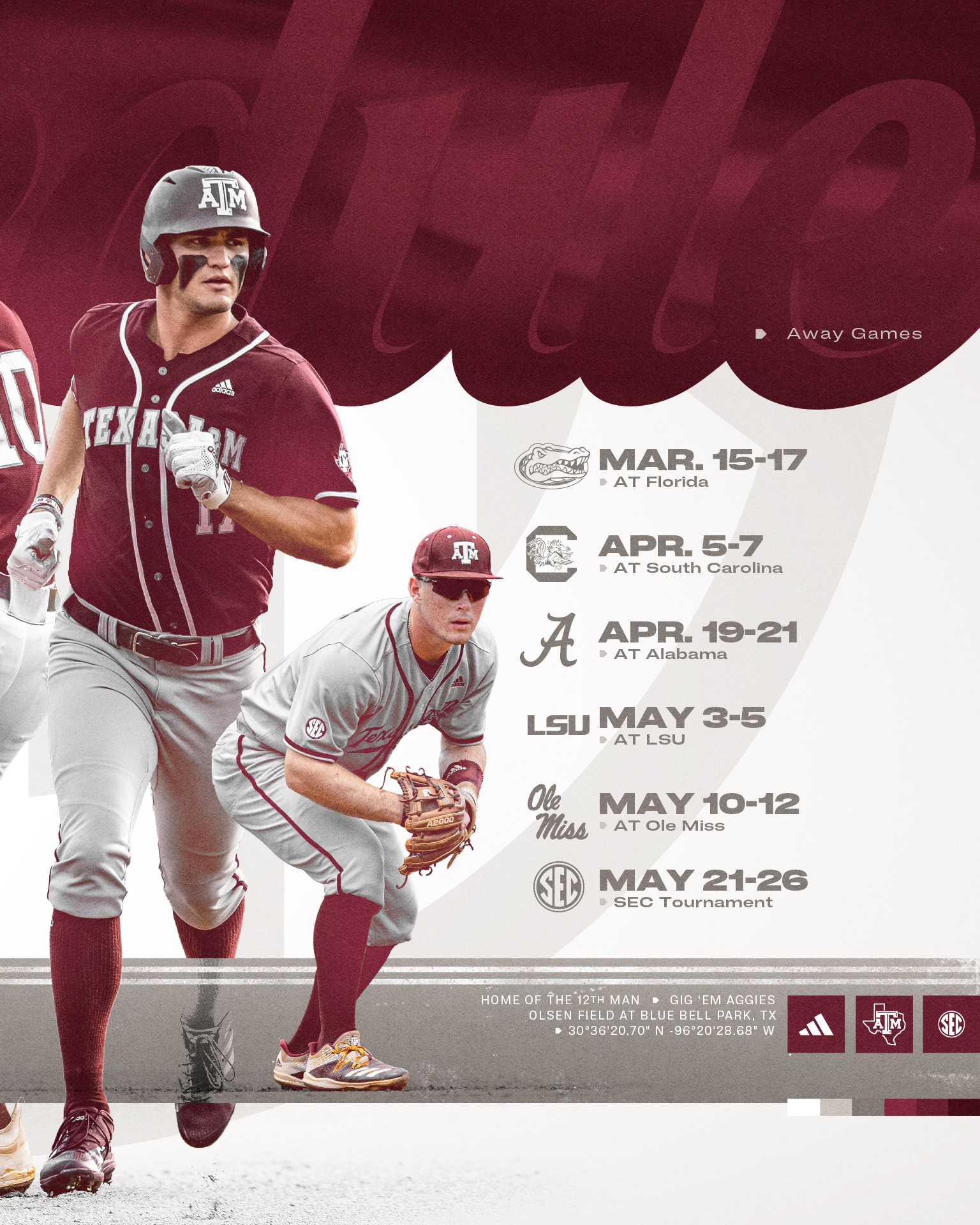 Texas A&M baseball team cancels midweek matchup with Incarnate Word