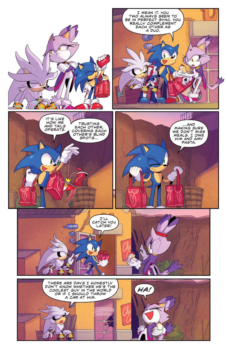 lizard_scales's tweet image. // SONIC IDW ISSUE 64 SPOILERS
-
-
-
-
SONIC BEING A SILBLAZE SUPPORTER…..