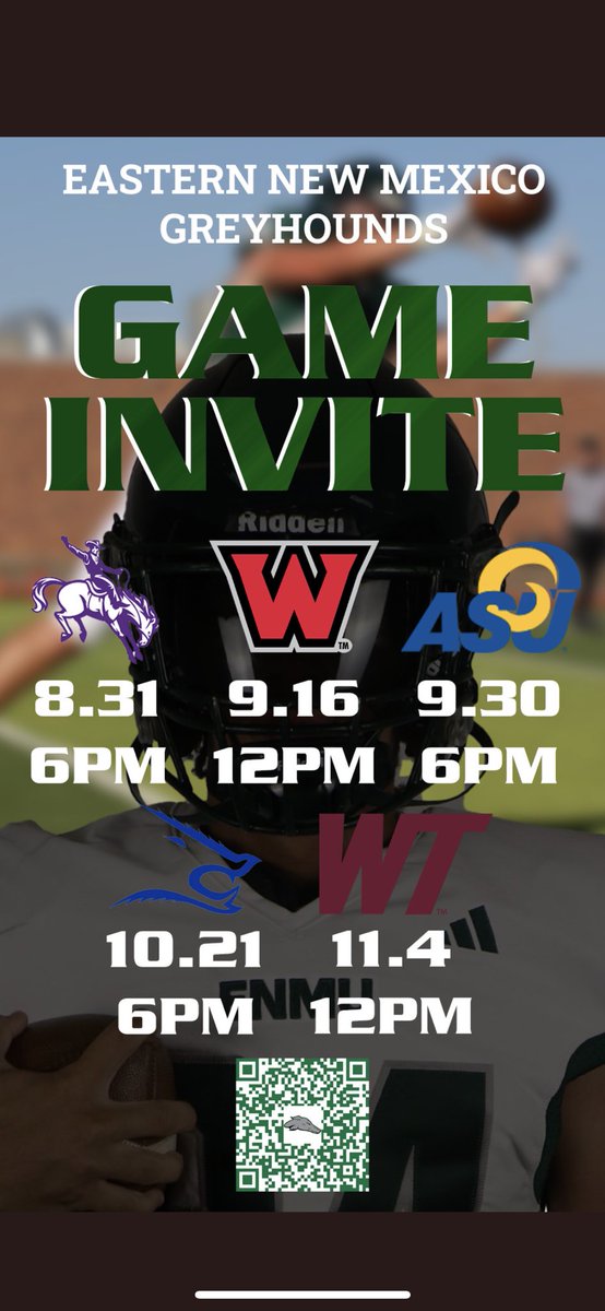 Thank you for the invite Coach!@CoachKelleyLee <a href="/ENMUFootball/">Eastern New Mexico University Football</a>