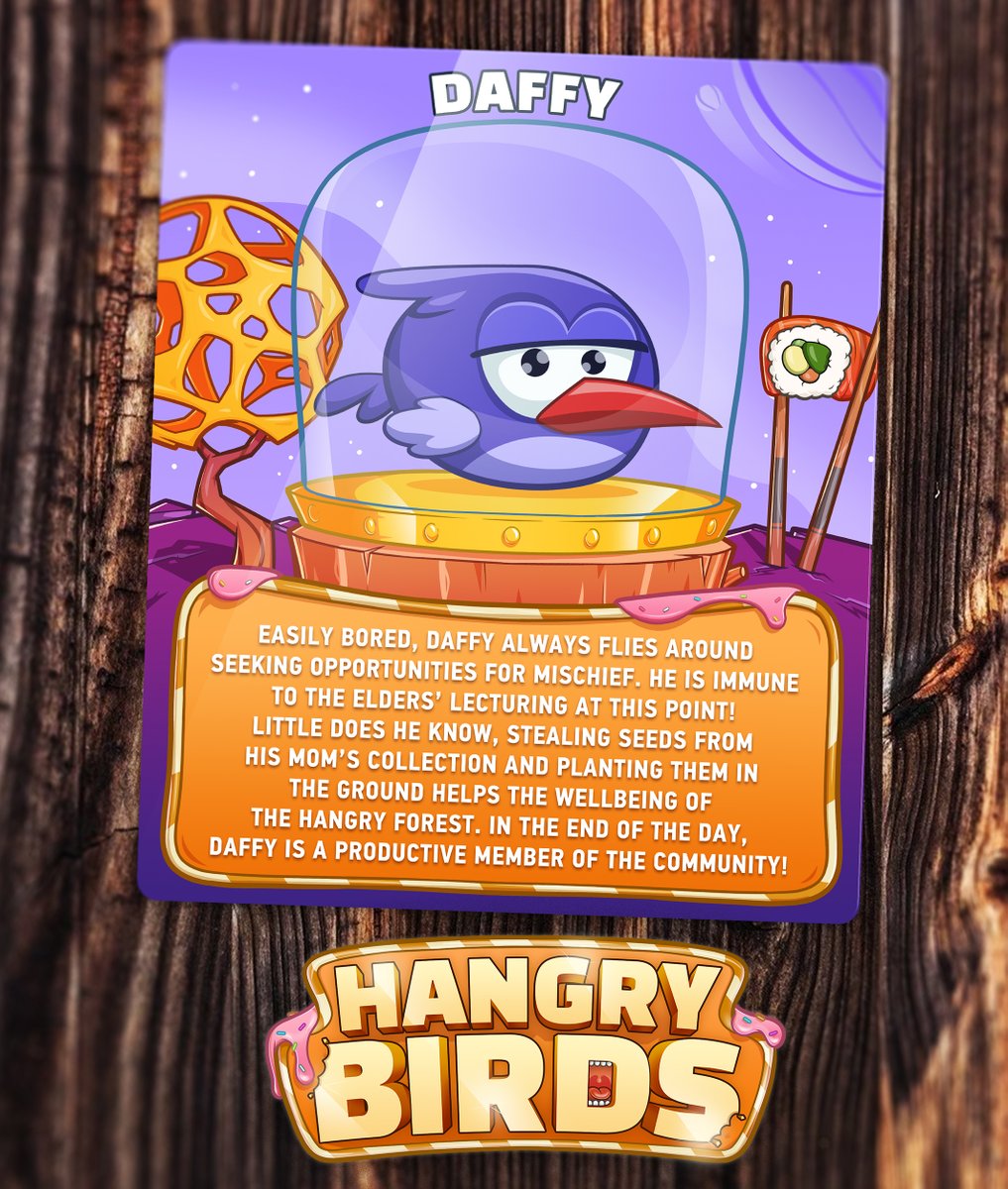 HangryBirdsETH's tweet photo. @CashCakixo This is your Hangry Birds $BIRDS Card, which you will require alongside the wallet address you'll provide during our upcoming launch.  

Join our TG and get ready for launch:
👉https://t.co/FevgQtAb20 

RT/Like this post to show off your card! $ETH https://t.co/4OhhurLr8K