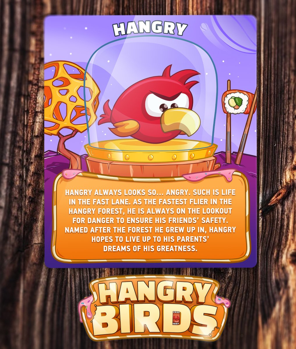 HangryBirdsETH's tweet photo. @DogeArmyi2023 This is your Hangry Birds $BIRDS Card, which you will require alongside the wallet address you'll provide during our upcoming launch.  

Join our TG and get ready for launch:
👉https://t.co/FevgQtAb20 

RT/Like this post to show off your card! $ETH https://t.co/QgXinJ5Npv