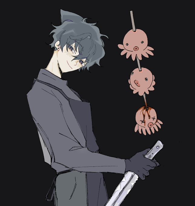 「1boy octopus」 illustration images(Latest)