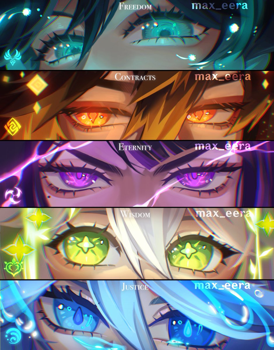 max_eera's tweet photo. Archons - Vision
#原神 #genshinimpact https://t.co/IiLA9xCufc