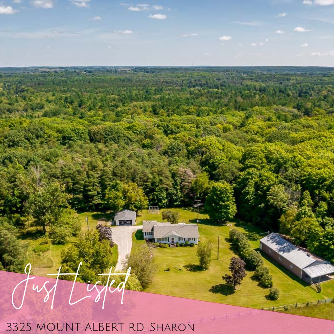 Enchanting #10Acre Property. 3 Bdrm #Bungalow w/ Eat-In Kitchen, Living/Dining Room, Family Room & Office. 200 SqFt #Outbuilding w/ 6 Stalls, Tack Room & #Workshop 2 Large #Paddocks & Fully Fenced #Barnyard. Versatile #PrivateProperty surrounded by #MatureTrees