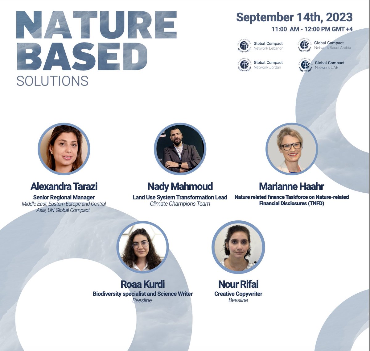 Join us tomorrow for a discussion on Nature Based Solutions as part of financial and corporate disclosures and business models. Looking forward to an inspiring discussion #ESG @TNFD_ @pi_greenfinance @sschmittox #green