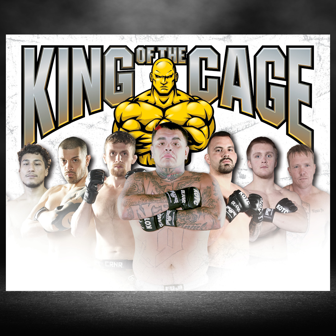 CDACasino's tweet photo. King of the Cage is tomorrow! Who are you most excited to see? https://t.co/m1KhW9LpUB