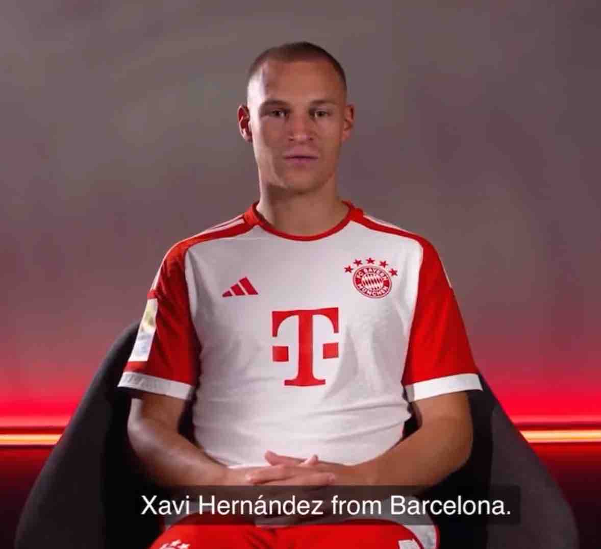 BarcaTimes's tweet photo. Joshua Kimmich: “My idol? Xavi Hernandez from Barcelona.” 

🇩🇪🤝🇪🇸 https://t.co/2MYWNHzpyn
