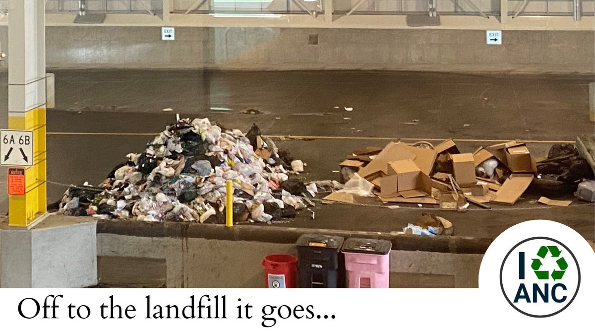 Here's what's heading to our landfill to be buried.  Cardboard is an important carbon ingredient in composting and can be made into more packaging and paper. What can you do to put #lessinourlandfill? Please pitch in to recycling rather than out to the landfill.