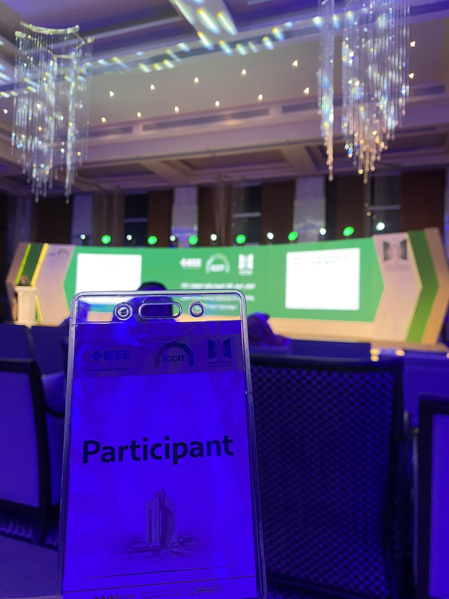 MarwahCS's tweet image. A beautiful and enriching experience
#ICCIT
#IEEE