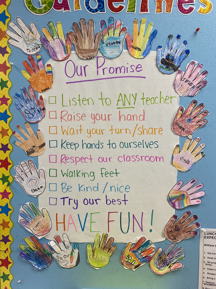 msbowyer1's tweet photo. We promise to make our class a safe and happy place for any person who enters! @dunbar_ps https://t.co/SKDeImEmV7