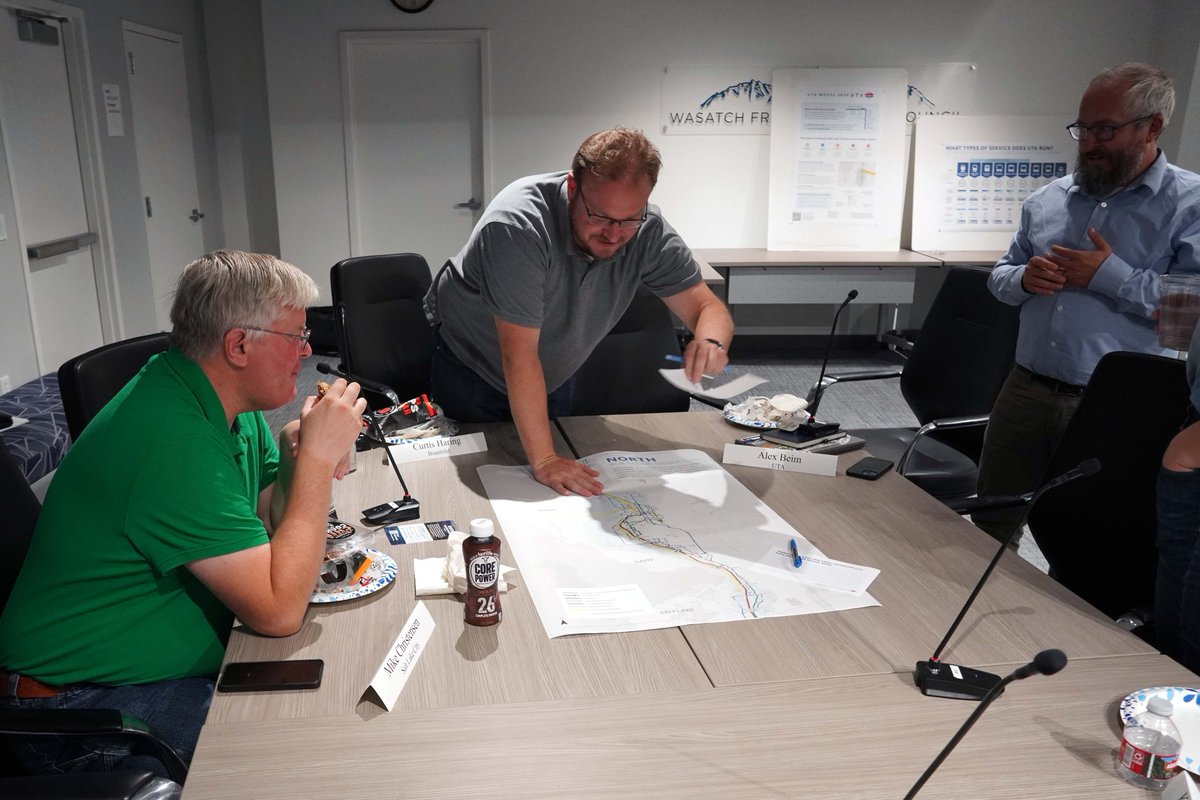 WasatchCouncil's tweet photo. Last night, WFRC and our transportation partners convened the Wasatch Choice Community Advisory Committee, now officially in its second year. Thanks to our new &amp; returning members for participating and working towards a transportation system that moves us all! https://t.co/5wswAultAv