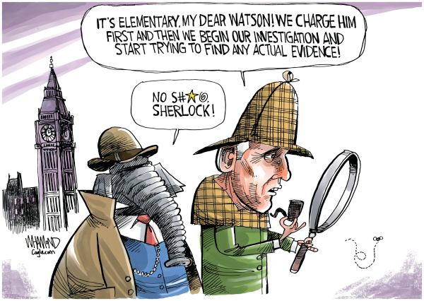 DaveWhamond's tweet photo. Elementary?   #SherlockHolmes #BidenImpeachment #McCarthyIsWeak https://t.co/jkUzKDnEm8