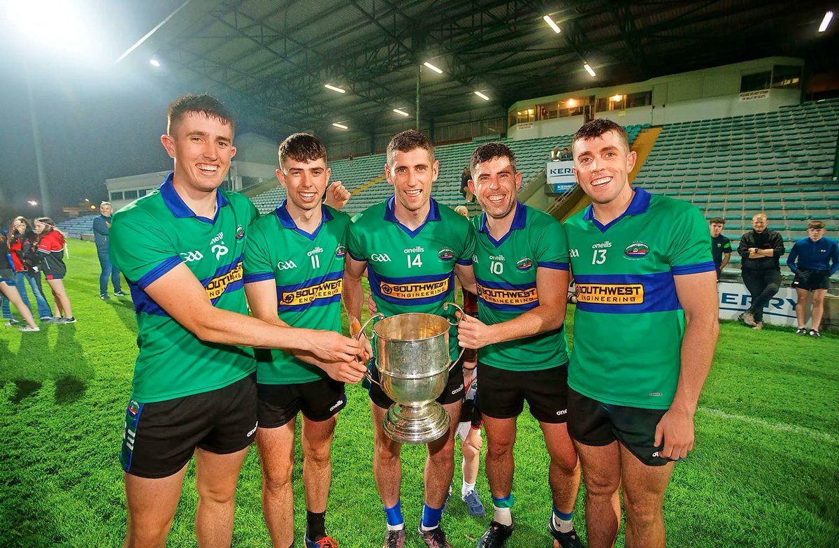 Club is family - the Dingle footballers kicked home this message in Austin Stack Park on Saturday, as the pride of the West Kerry capital edged past Kenmare Shamrocks to claim a hugely significant senior club championship title.