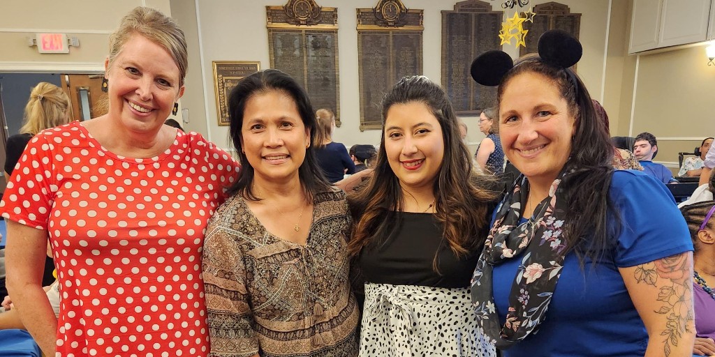 MathenyMedical's tweet photo. Yesterday was no ordinary Tuesday - we celebrated our #FallFormal! We loved seeing everyone's outfits and dance moves. Thanks to the staff, volunteers, families, donors, and partners who made this event possible. Welcome to Fall! #mathenymagic #enrichinglives #growingabilities https://t.co/EpWHqZF4MZ