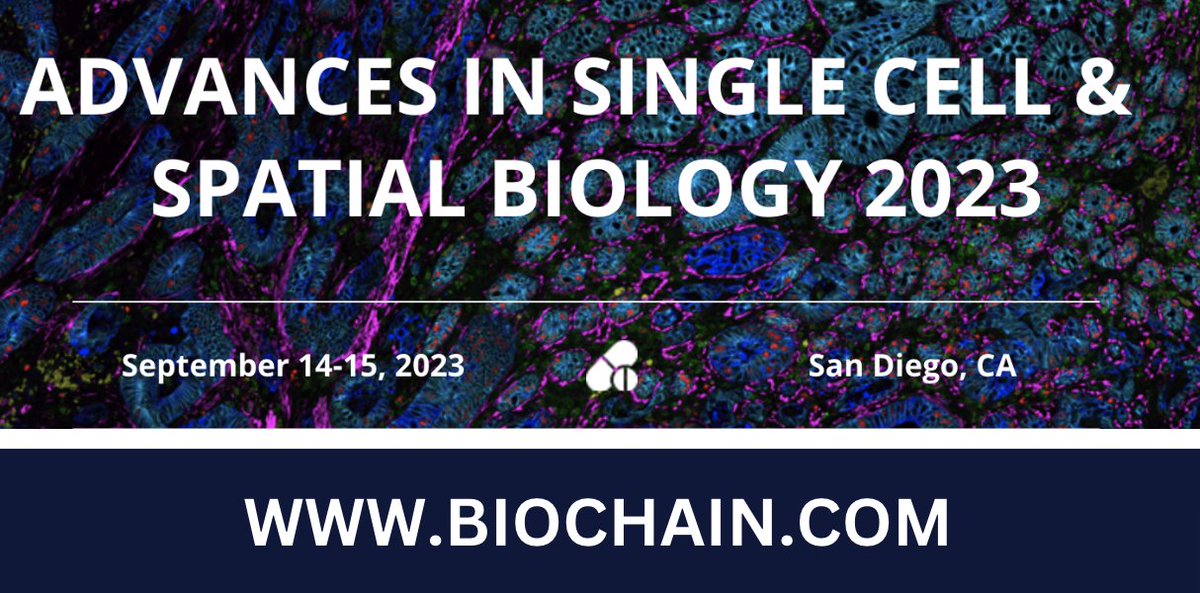 BioChain will be in #SanDiego tomorrow for the Precision Medicine Leaders Summit: Advances in Single Cell and Spatial Biology. If you’re going to be there too, drop us a message and let’s connect!
#spatialbiology #tissueimaging #singlecell #cancerresearch #spatialtranscriptomics