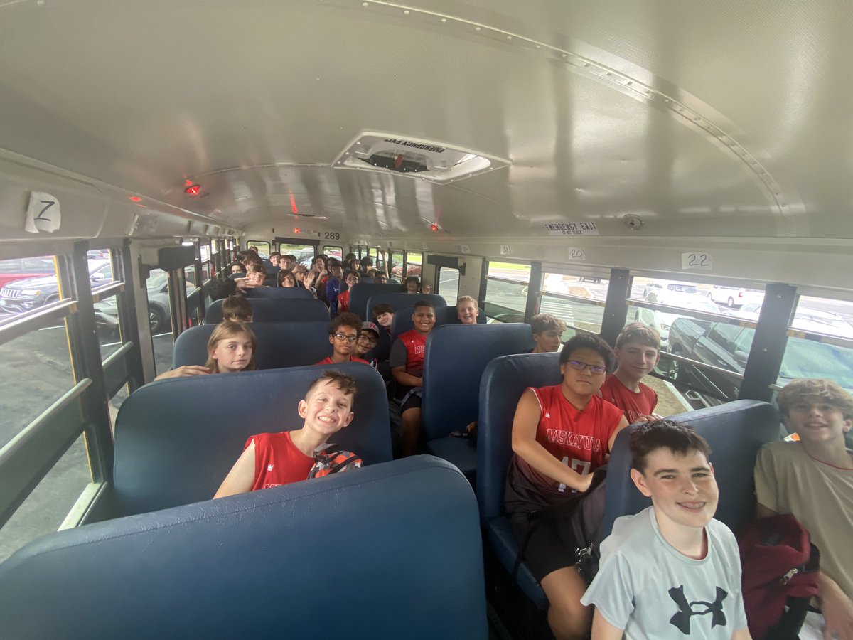 NiskayunaV's tweet photo. Modified in the front, JV in the middle, and Varsity in the back!  On our way to take on Burnt Hills! https://t.co/vwdhBGAkXj