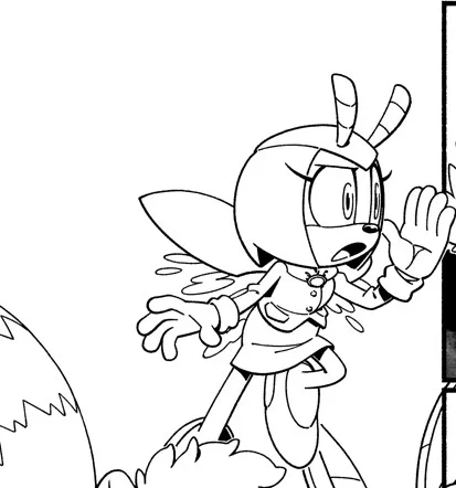 Some nice Jewel drawings from Sonic #64 