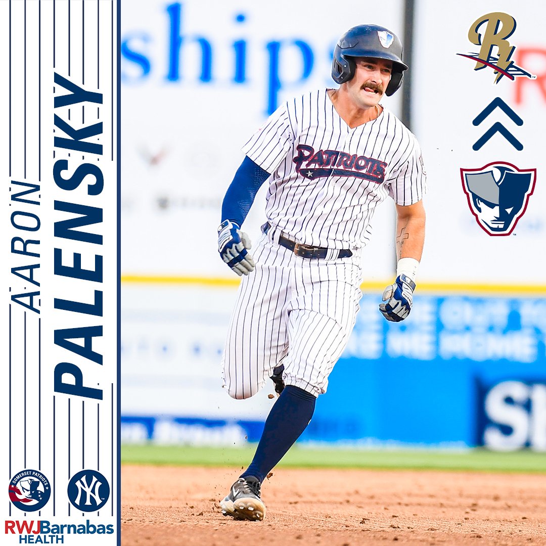 SOMPatriots's tweet photo. The @Yankees have announced the following transaction:
🔹Aaron Palensky – Transferred Somerset to Scranton https://t.co/aQBHAohTUo