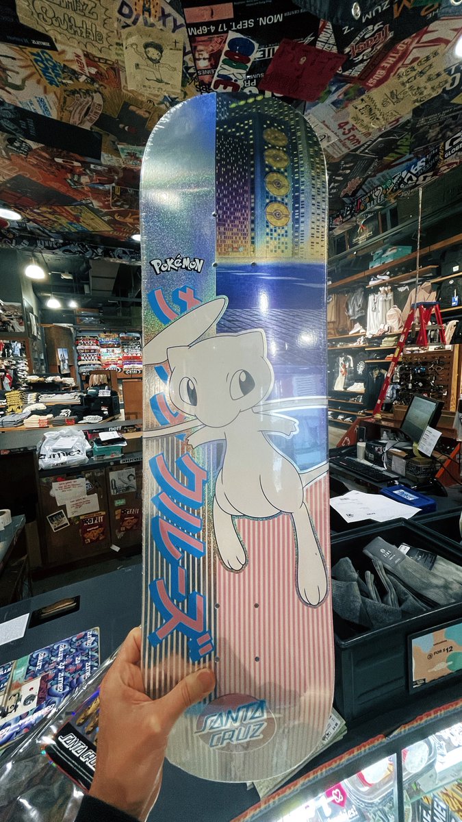 Joe_Fries's tweet image. Got the last one and pulled probably the best deck from the Pokemon x Santa Cruz blind set