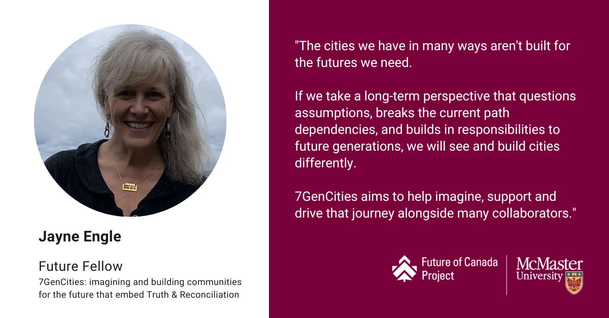 MacFutureCanada's tweet photo. Future Fellow @JayneEngle is looking to transform the way we build cities by considering the needs of future generations.
https://t.co/jsG8eYP2EZ
#futureofcanadaproject https://t.co/nXfyJbztTr