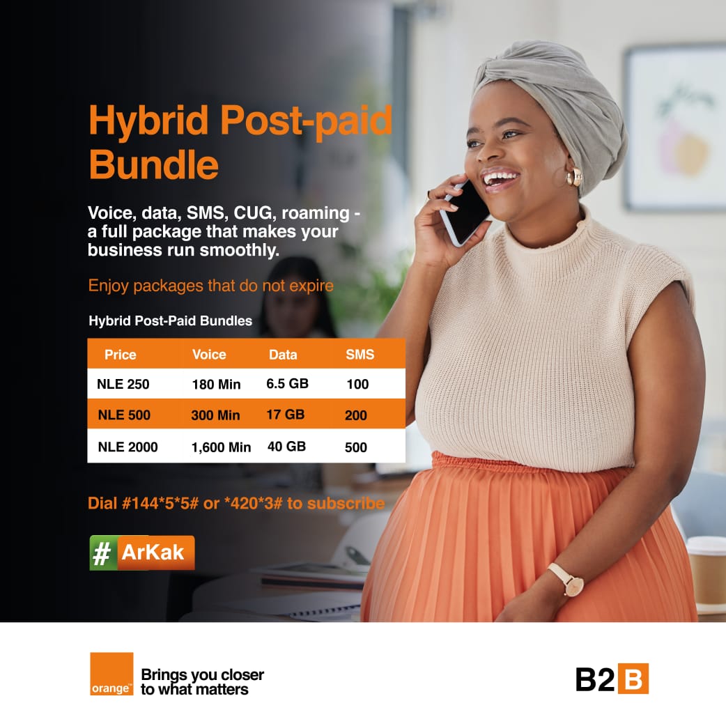 Sierraloaded's tweet image. Hybrid Post-paid Bundle.

Voice, data, SMS, CUG, roaming - a full package that makes your business run smoothly.

Enjoy packages that do not expire🤗

Dial #144*5*5# or *420*3# to subscribe.

#orangesl #postpaid #ArKak