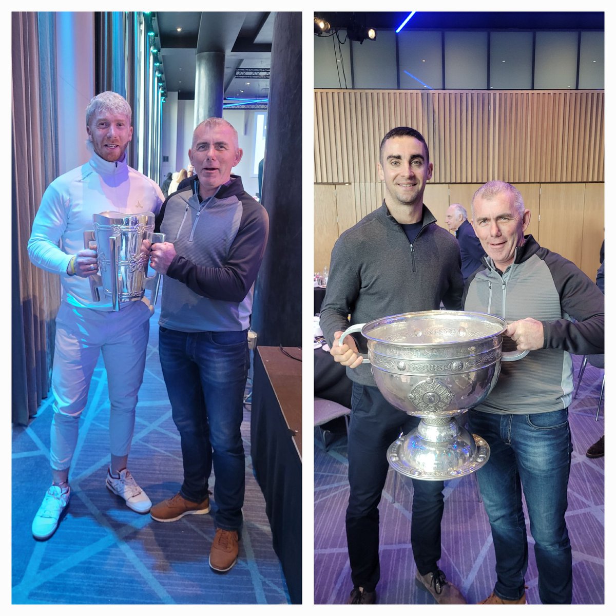 Fair play to
<a href="/cianlynch12/">cian lynch</a> 
<a href="/JamesyMac26/">James McCarthy</a> 
 2 great leaders this morning in 
<a href="/CrokePark/">Croke Park</a> <a href="/officialgaa/">The GAA</a>