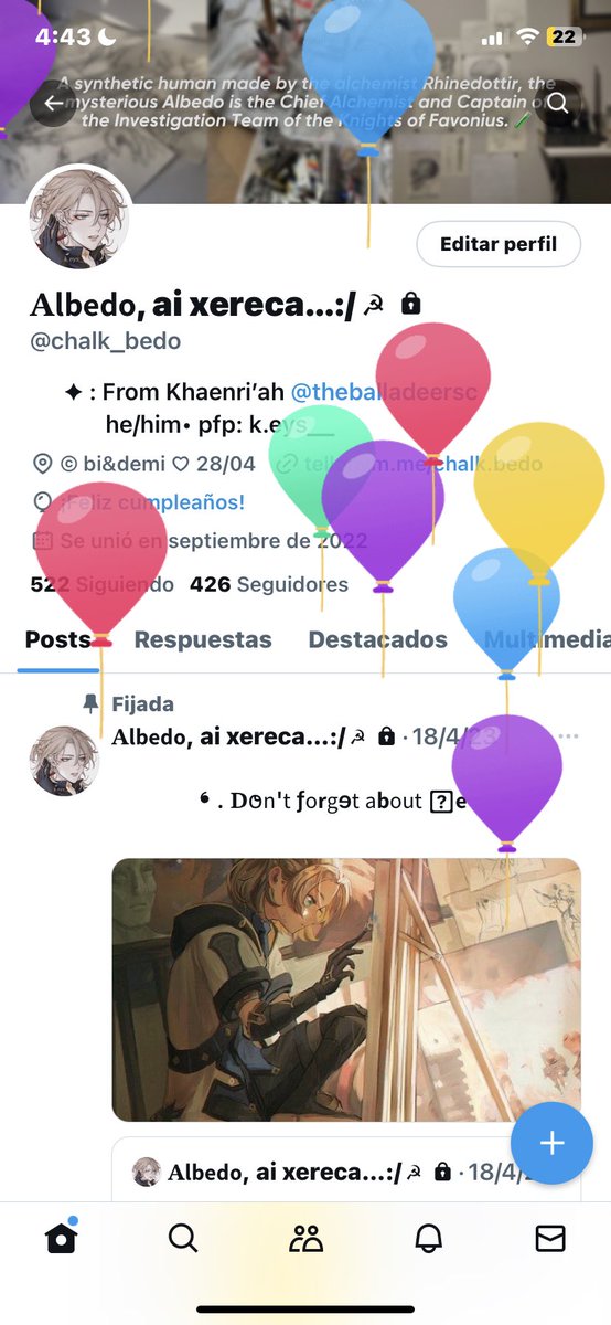 oia os balões subindo