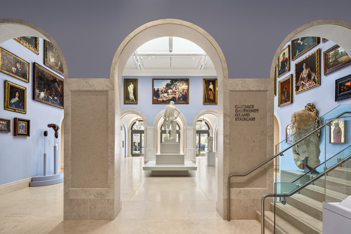 impressioncorp's tweet image. Limestone's natural allure shines bright in this museum gallery, where its subtle beauty reflects and enhances the play of light. 

Step into a world of elegance and illumination with every glance. ✨🏛️