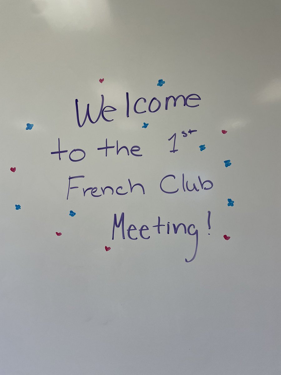 SoudyLanguages's tweet photo. First French Club meeting of the year! https://t.co/1kie9kcxy0