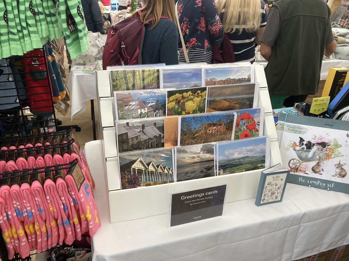 My Greeting Cards on Display at the Dorset County Show .