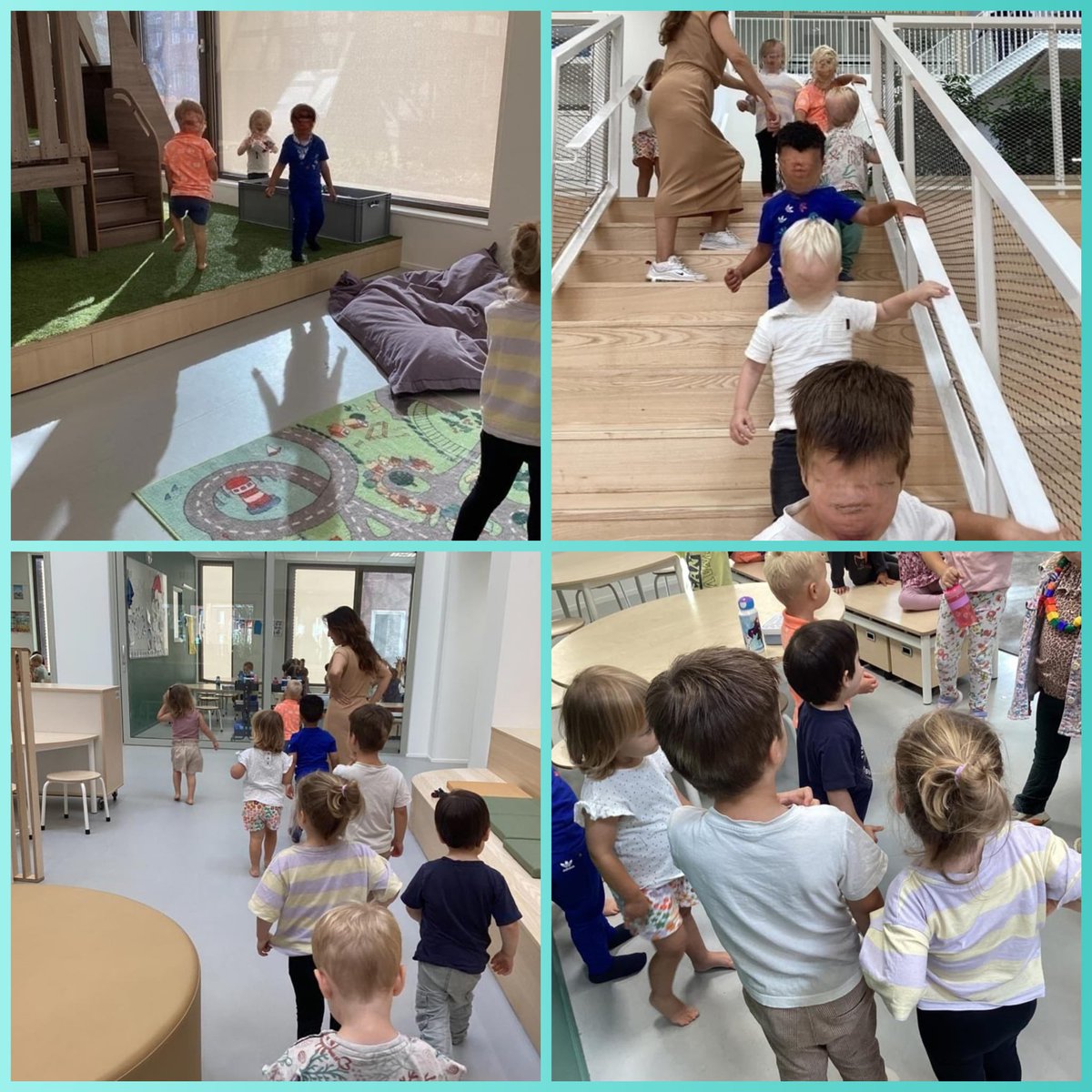De kinderopvang op bezoek bij de kleuters! Zo leuk om even een kijkje te nemen op de grote school en te spelen in de hoeken. #themawelkom #verbinding #kdv #onderwijs #spelendontdekkenenkennismaken #vanpeuternaarkleuter