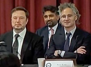 Da, da, da, da, da
It's the motherfuckin' Techno-King (Elon Musk, motherfucker!) 
Da, da, da, da, da
You know I'm mobbin' with the K.R.P. (Yeah, yeah, yeah)
#elonmusk #alexkarp #Tesla #Palantir