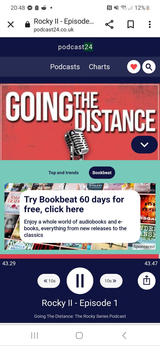 <a href="/GTDRockyPodcast/">One More Round: The Rocky Series Podcast</a> I just stumbled across this haha haha crazy how different it sounds, interesting part I listened to you were talking bums haha haha. Oh yeah Ryan please bring the trumpet back, I miss the trumpet #bringbackthetrumpet