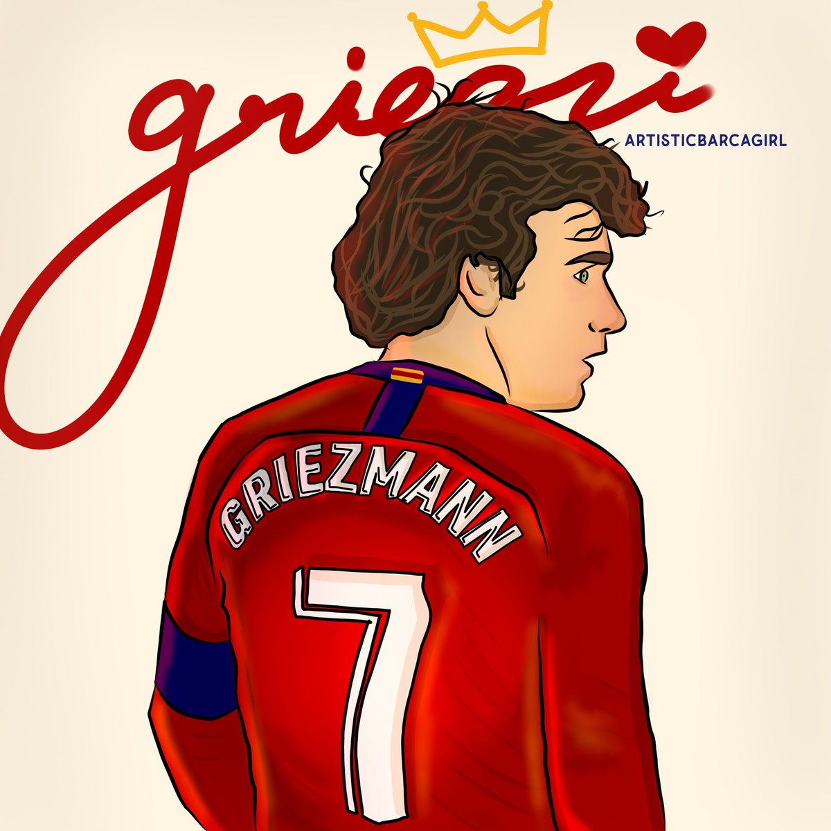 @AntoGriezmann 👑☝🏼 #antoinegriezmann #griezmann