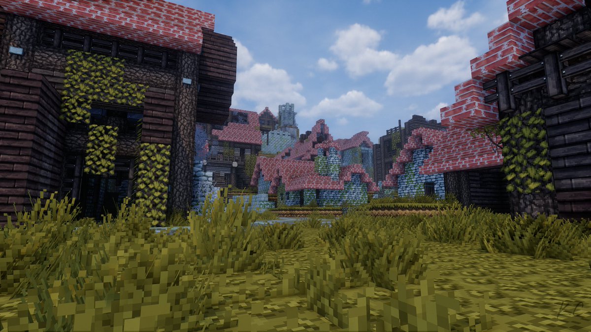 Konrad_Cournoir's tweet photo. Je viens de retrouver un tas de veille map (2013 - 2016). 

Là un village abandonné qui était entouré par un marécage.

Je pense, que je vais les réunir en une seule map et bien sur en upgrade les builds.

#Minecraft #Minecraftbuilds #minecraft建築コミュ https://t.co/Nwecjywtiq