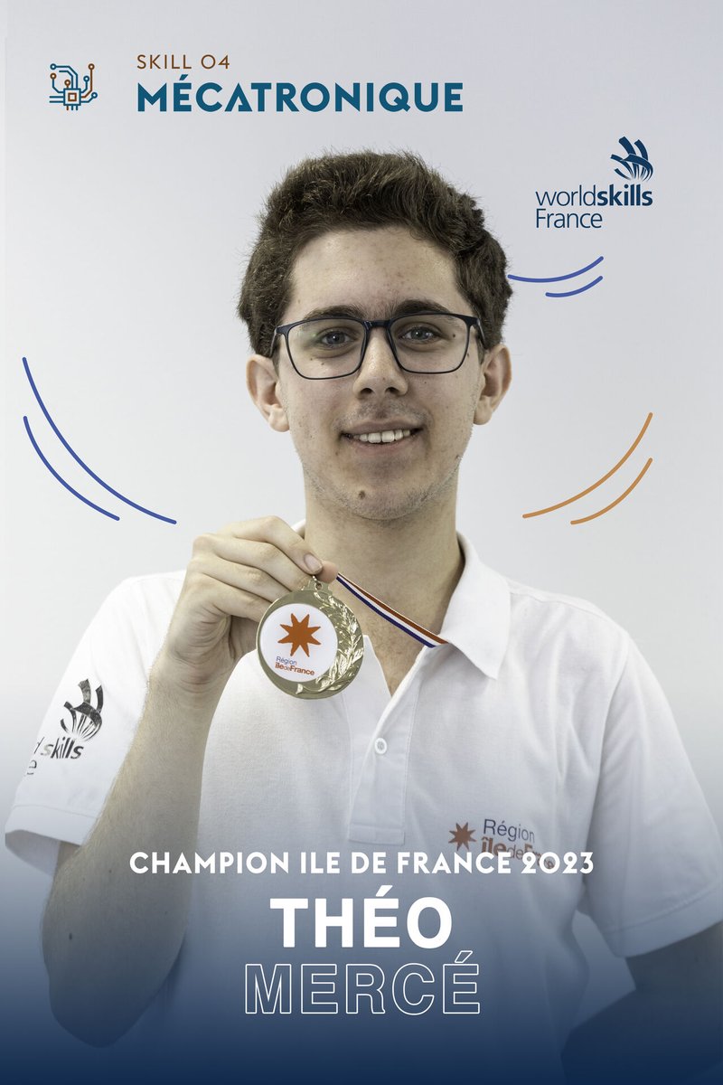 📢#WorldskillsFrance RDV du 14 au 16 septembre pour suivre les épreuves et encourager nos champions Ile de France pour leur finale Nationale 🇫🇷!

Site internet Worldskills : lnkd.in/ghXYHbU
Twitch Worldskills : lnkd.in/eY8zSy2G

#Worldskills #btsCRSA #CRSAcachan🥇