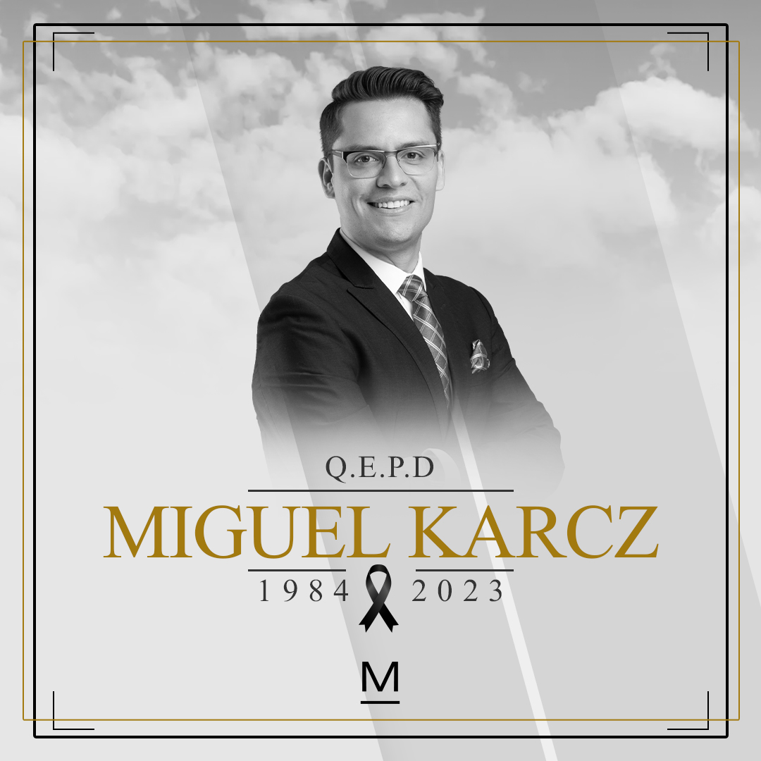 Compartimos la sensible pérdida de nuestro gran compañero y amigo Miguel Ángel Karcz

Siempre lo recordaremos por su gran profesionalismo, talento y carisma. Gracias por dejar una huella imborrable.

Descanse en paz 🙏
