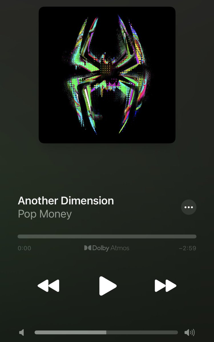 spiderman_n0ir's tweet photo. I don’t care what anyone says “Another Dimension” is the best song, if not then one of the best songs ever in ATSV and just in general. The scene where it is played and how it makes everything better and just how calming the song can be is just incredible. Pop Money did amazing. https://t.co/MgJAIEzdki