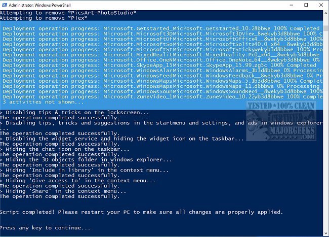 majorgeeks's tweet image. Updated - Win11Debloat is a free #WindowsPowerShell script that can remove some of the #Windows10 & #Windows11 bloat.
majorgeeks.com/files/details/… #opensource