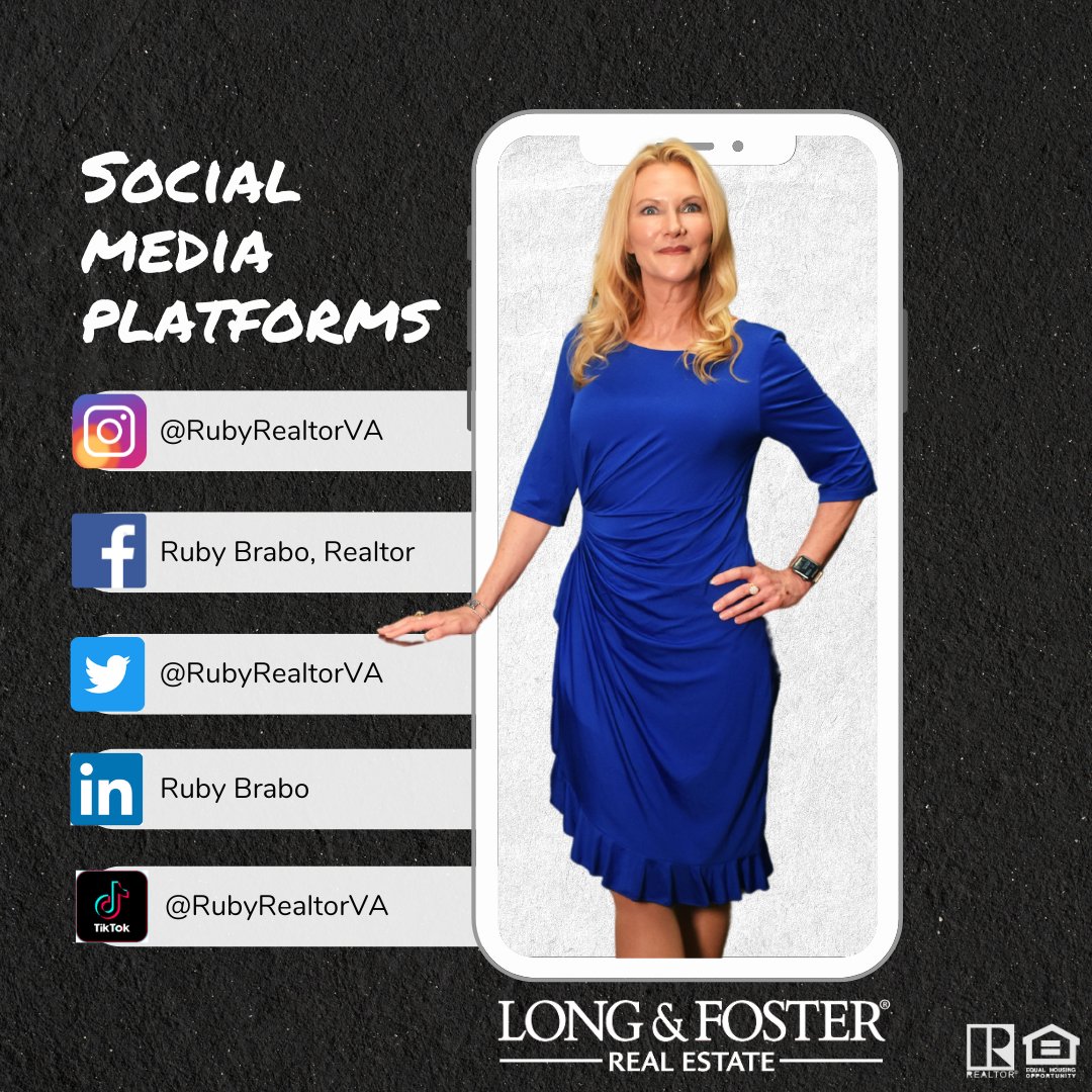 RubyRealtorVA's tweet image. 🌟 Discover More Content, Stay Connected! 🌟

Are you following me across all platforms yet?  Stay up to date on current listings, real estate tips for everyone, and things happening around town!

#RubyRealtorVA #RealEstateLife #SocialMediaFollowing #RealtorTips #CurrentListings
