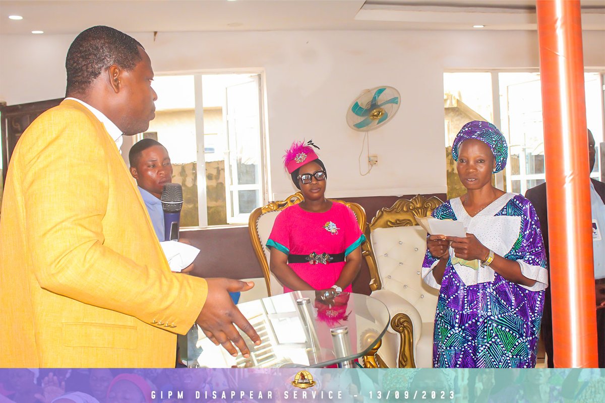 gipmgipm's tweet photo. GIPM Disappear Service | 13th September, 2023
#GIPMWorldwide
#DisappearService
#OlorunMajemuAkantioke
#GIPM https://t.co/US1rNTOn7p