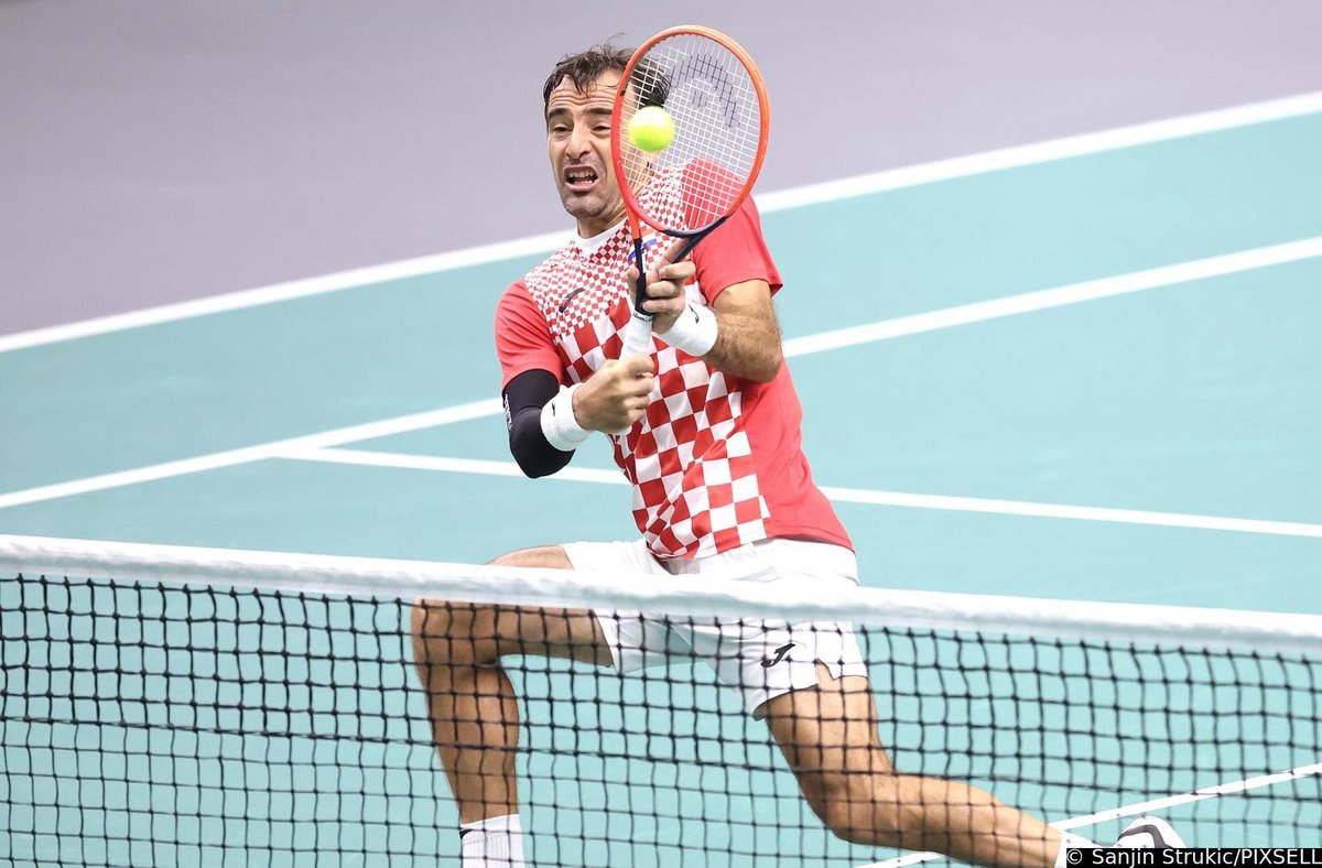 HRTsport's tweet image. Mate #Pavic i Ivan #Dodig poraženi u odlučujućem meču parova od Rajeeva Rama i Austina Krajiceka sa 6-7 (5), 7-6 (3), 2-6, pa su Sjedinjene države svladale Hrvatsku s 2-1 &amp;gt;&amp;gt;&amp;gt; bit.ly/3Zjlqvt