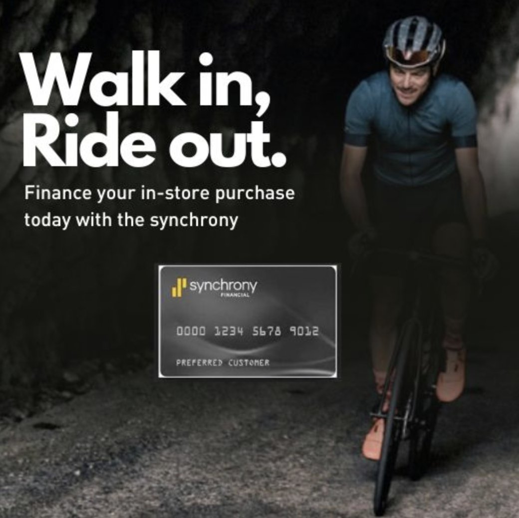 swbicycles's tweet image. Experience More. Buy what you really want today. Finance your next in-store purchase with Synchrony's easy consumer credit option.
ow.ly/egqH50PFalK
#southwestbicycles #consumerfinancing #consumercredit #synchrony